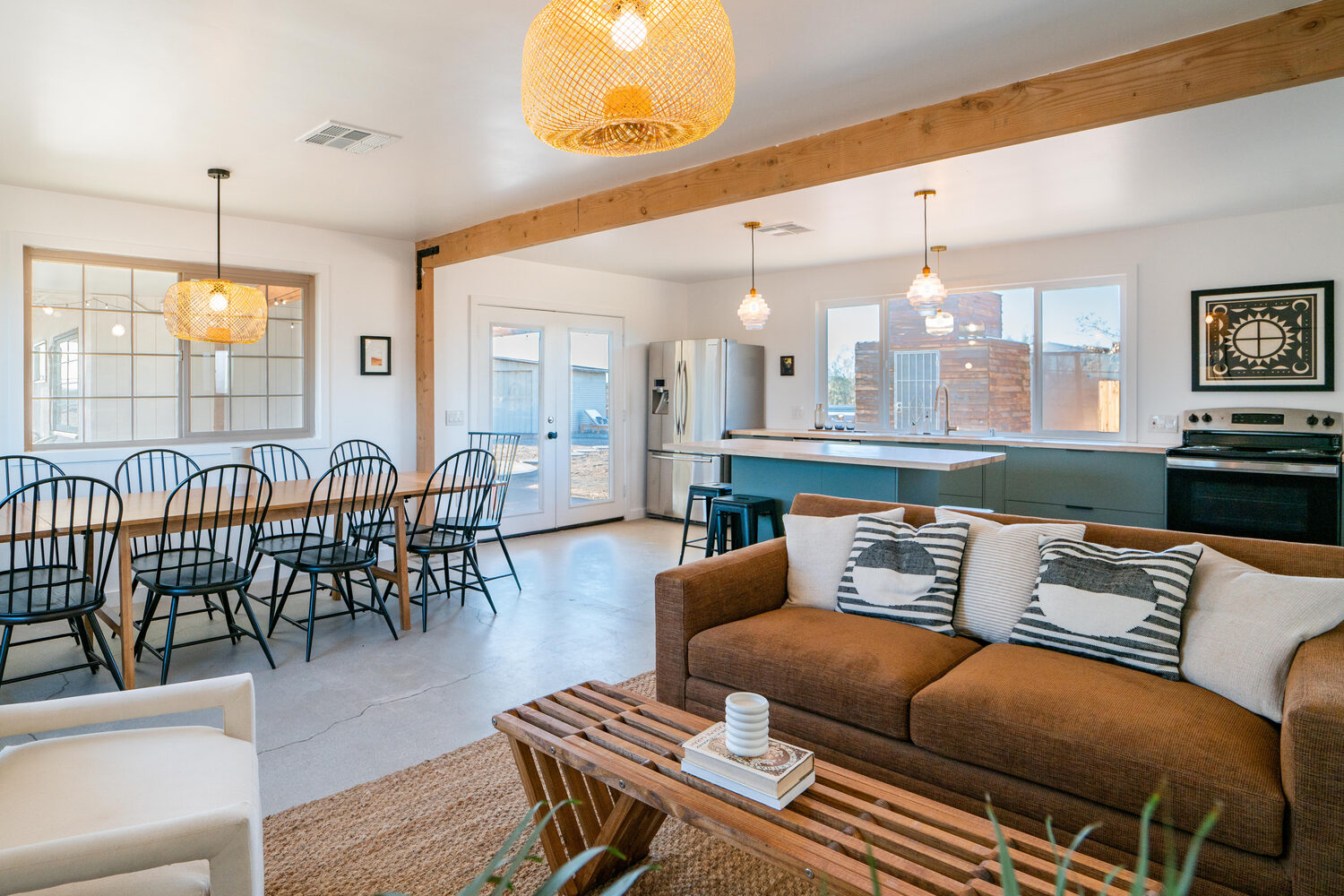 After — the garage, now a two-bedroom ADU